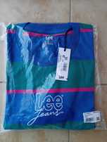 Lee 80's t shirt męski koszulka xxl relaxed jak 3xl