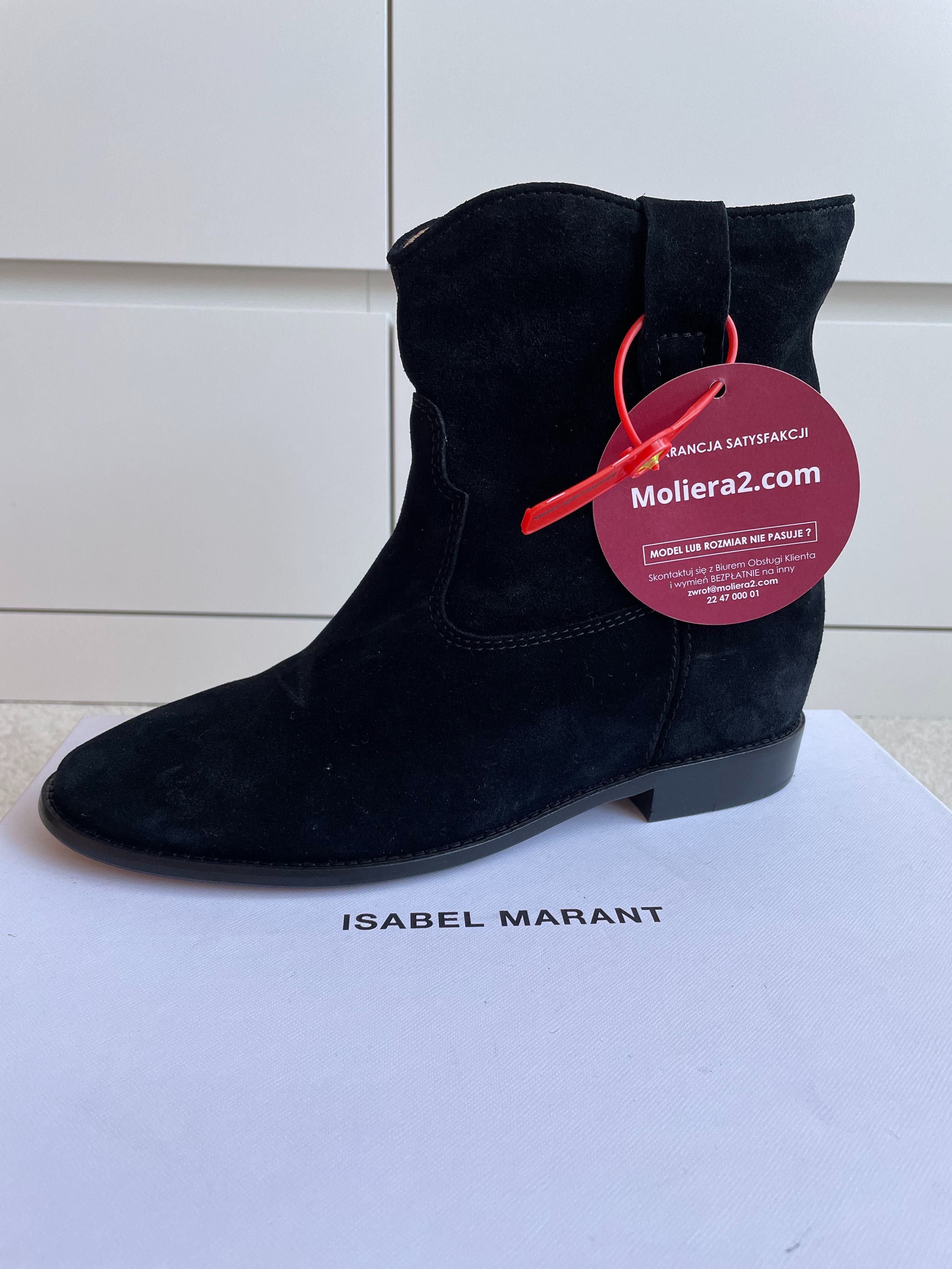 Isabel Marant Botki Crisi 41 kupione na Moliera2 Buty