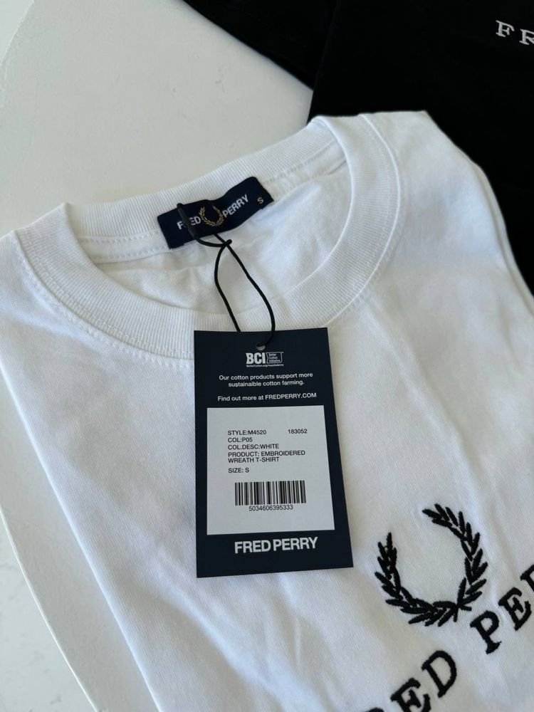 Футболка Fred Perry з найновіших колекцій оригінал