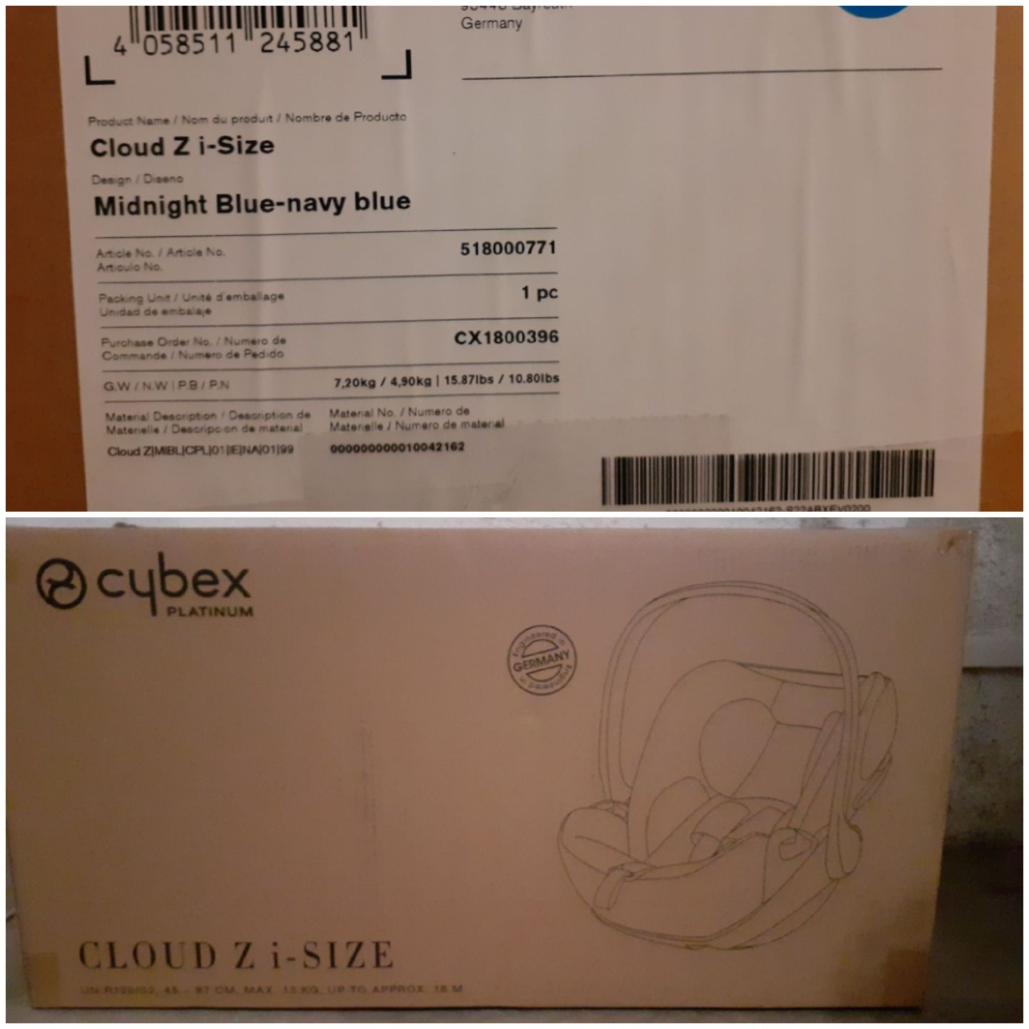 Ovo CYBEX Cloud Z