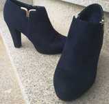 Botins azuis escuros 39