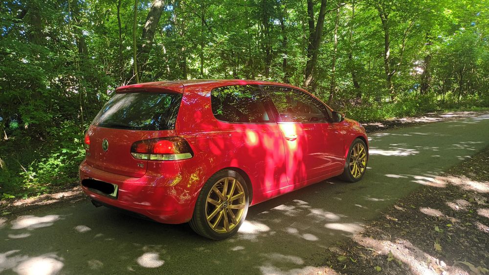 Zamiana•Golf 6•Śliczny•GrzaneFotele•KlimaSchowek•Alkantra•Alus 18"•itd