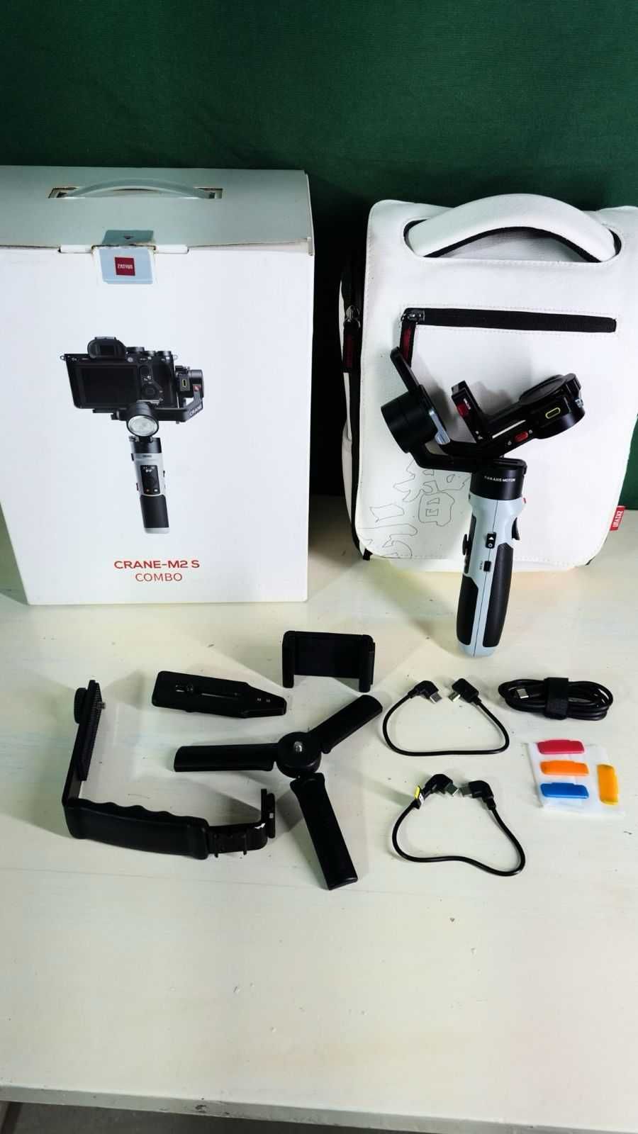 Estabilizador Zhiyun Crane M2s Combo (kit completo)