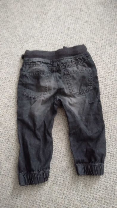 Spodnie jeans dka chlopca rozm 80
