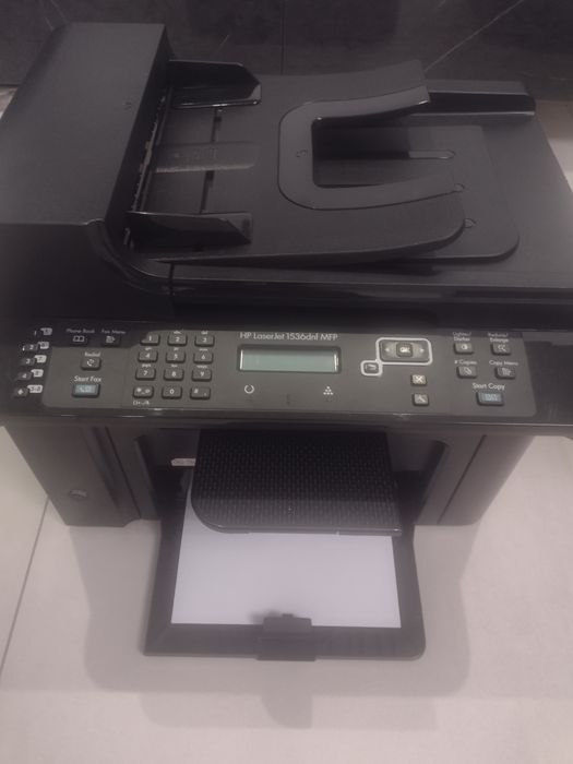 Urządzenie wielofunkcyjne drukarkaHP Laser Jet 1536 dnf mfp mały przeb