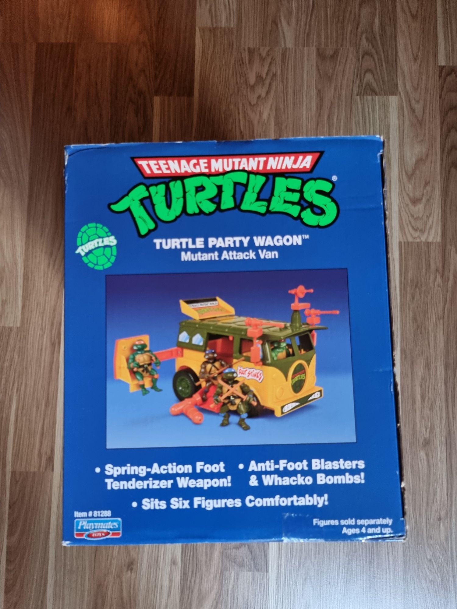 Teenange Mutant Ninja Turtles Wojownicze Żółwie Ninja Party Wagon