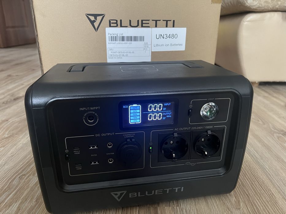 Зарядна станція BLUETTI PowerOak EB70 Ecoflow
