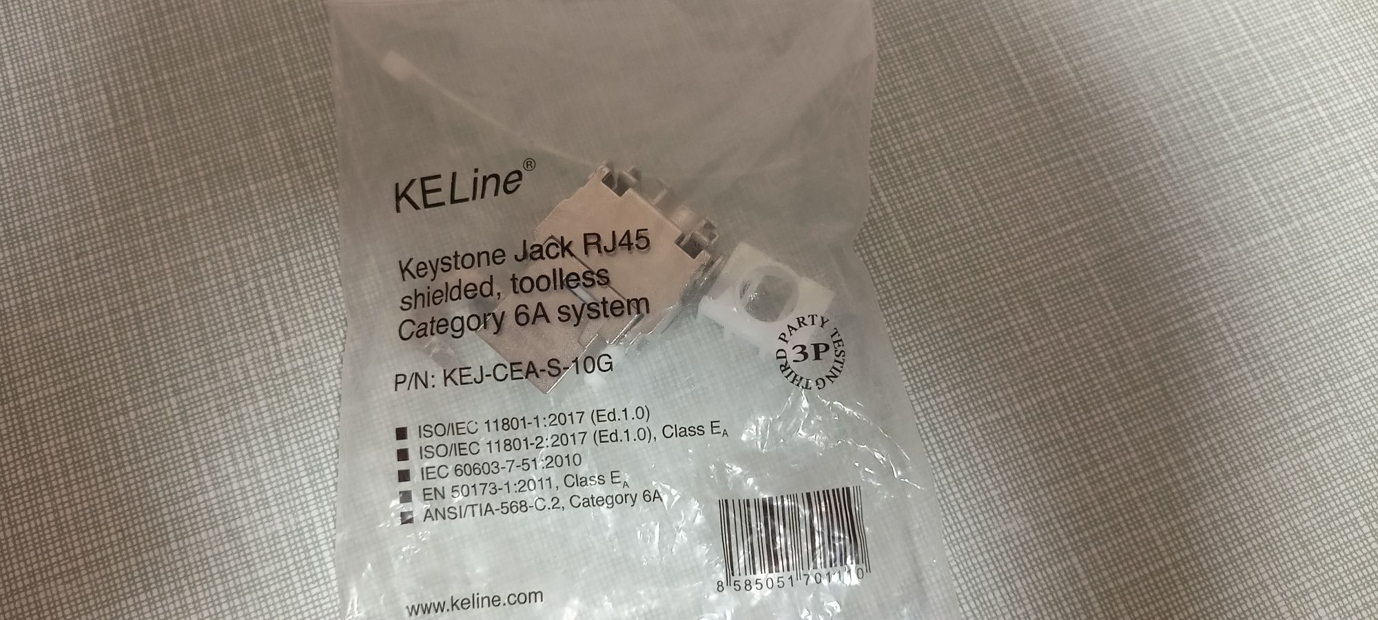 Коннектор RJ45 CAT 6A