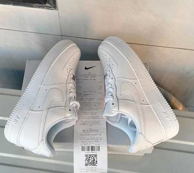 "Buty Trampki" Nike_Air_Force_1_Low_'07_White R.36