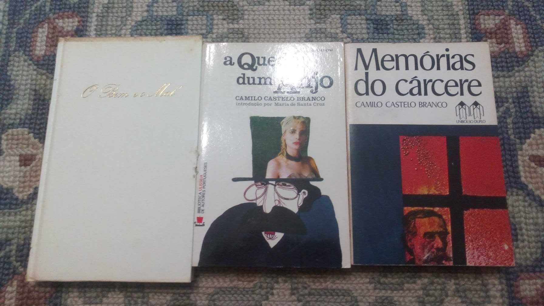 Conjunto 3 livros Camilo Castelo Branco