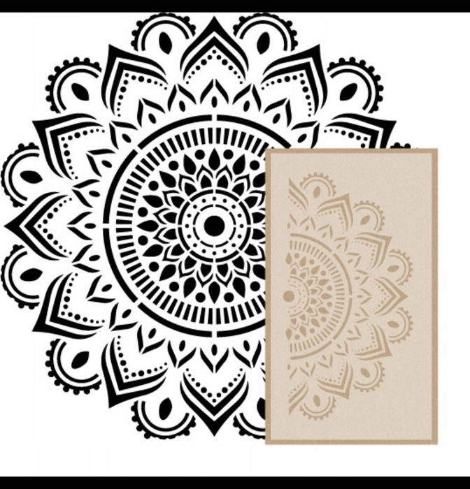 Szablon Malarski mandala
