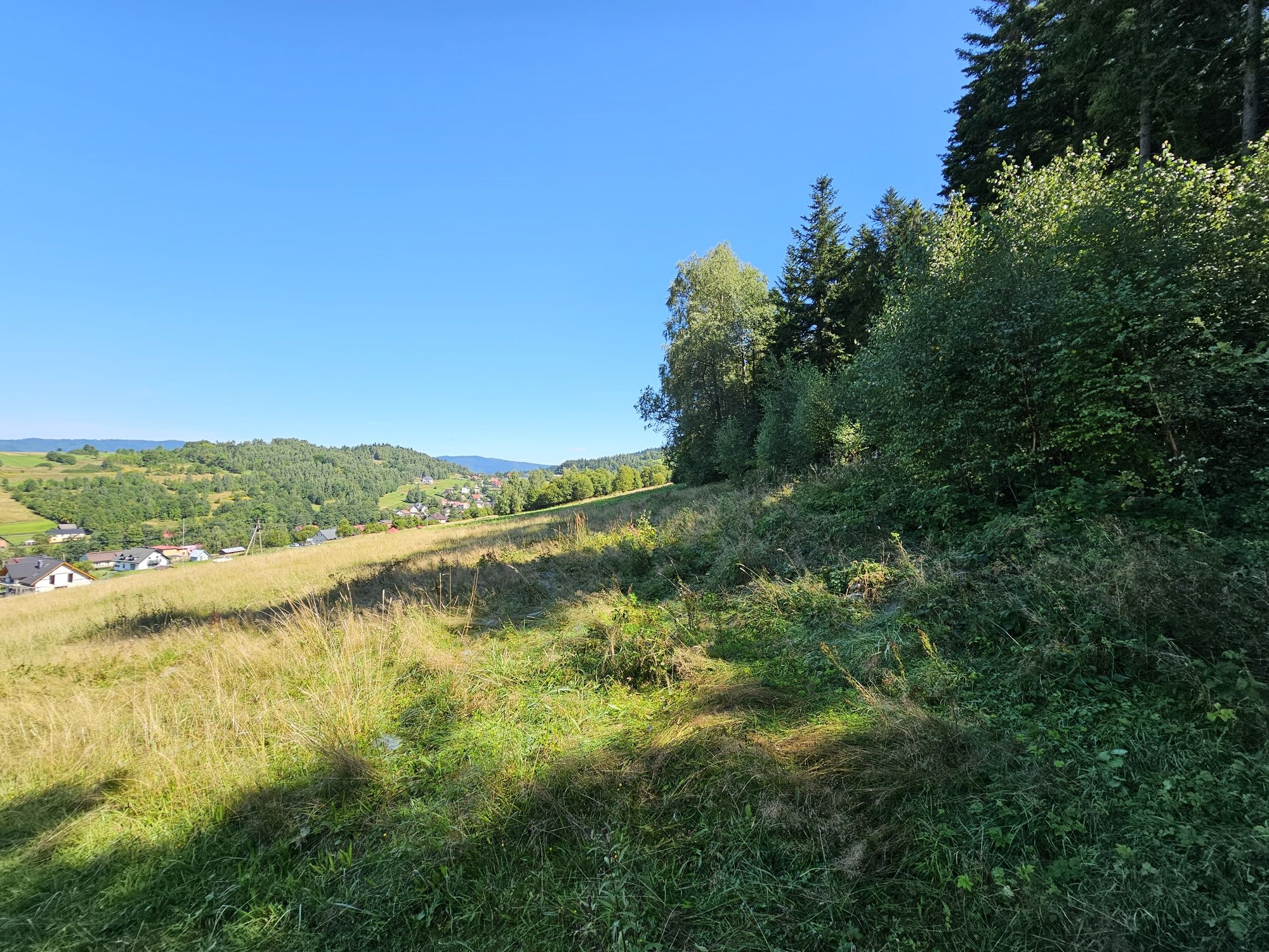 1 ha działki inwestycyjnej Beskid Żywiecki