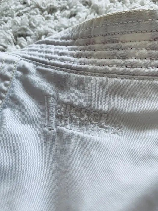 Diesel біла джинсовка джинсова куртка літня белая джинсовая котоновая