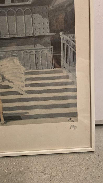 Litografia sobre papel - Victor Ribeiro