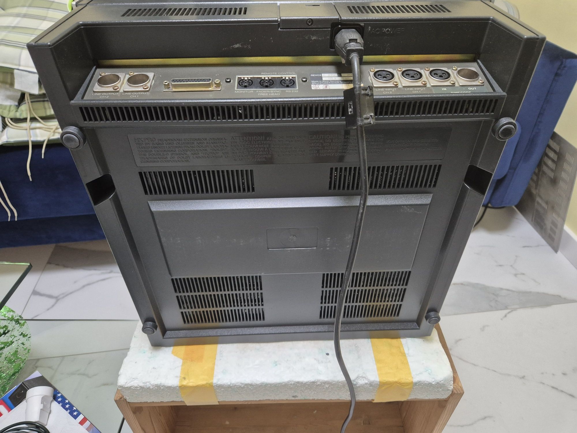 REVOX C  270  MAGNETOFON  Studyjny.