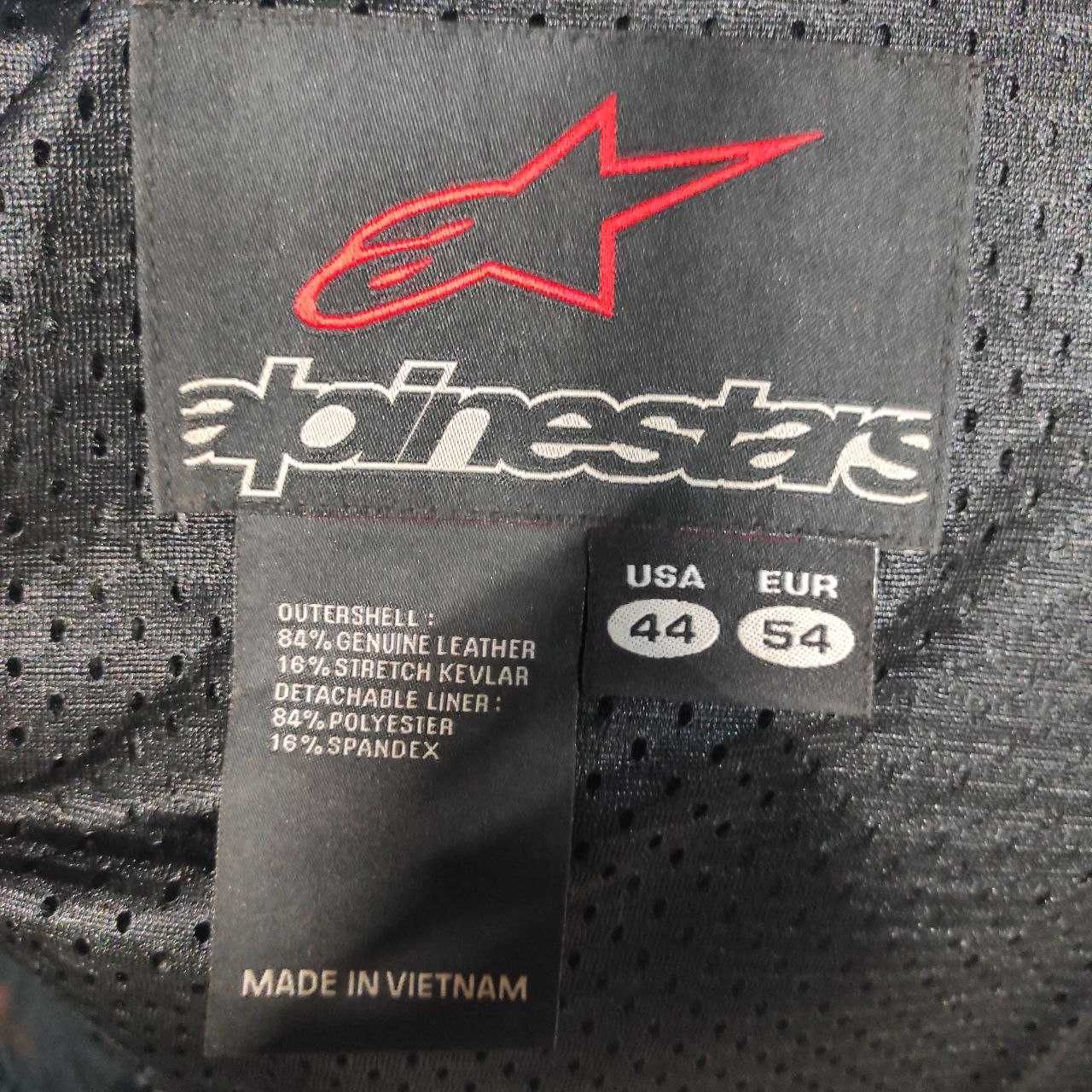 Мотокомбінезон мотокомбинезон комбез нат.шкіра Alpinestars monza2 р-54