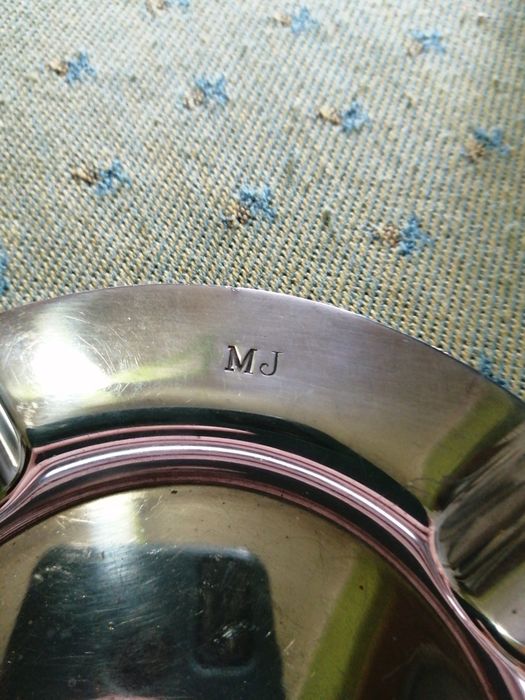 Cinzeiro de prata NEGOCIÁVEL