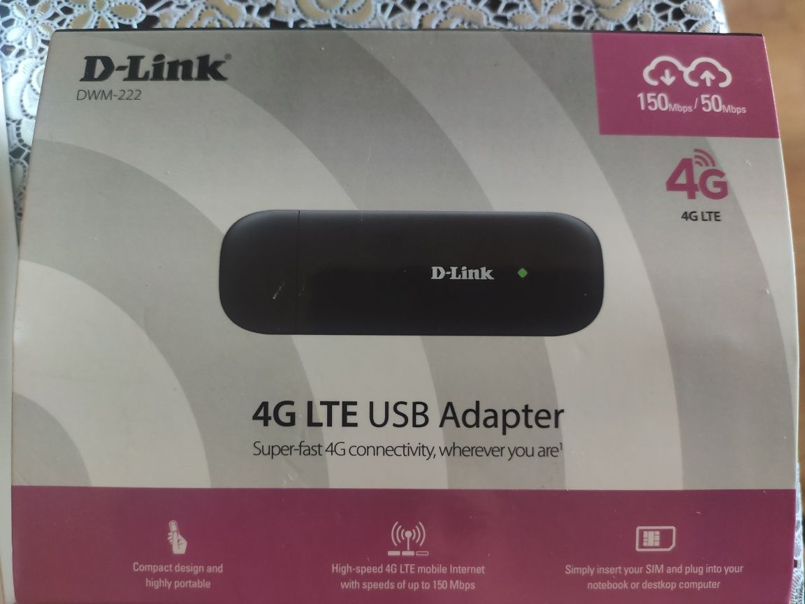 Modem adapter USB D-Link DWM-222 4G LTE