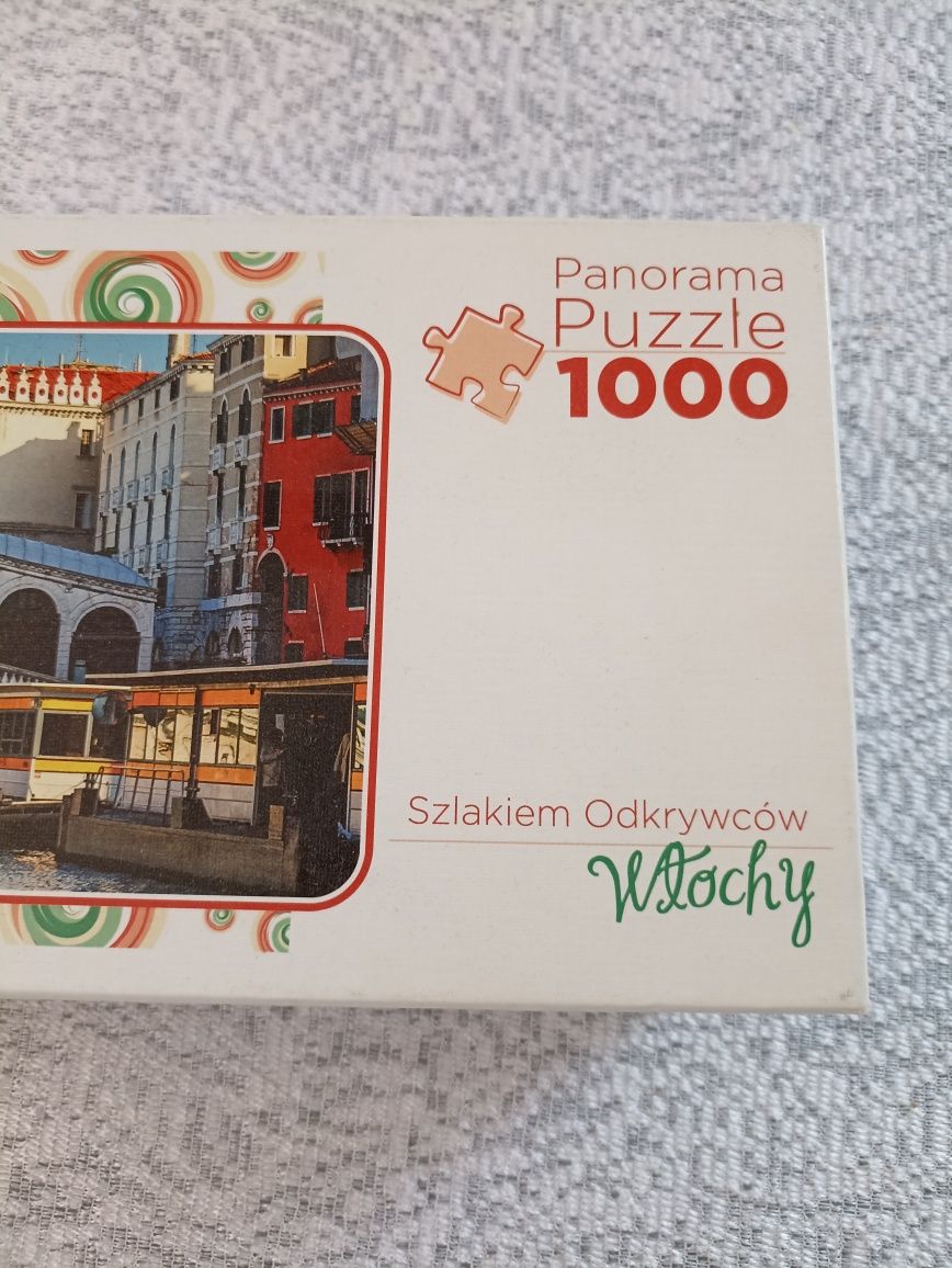 Puzzle panoramiczne Szlakiem odkrywców Włochy 1000 el.