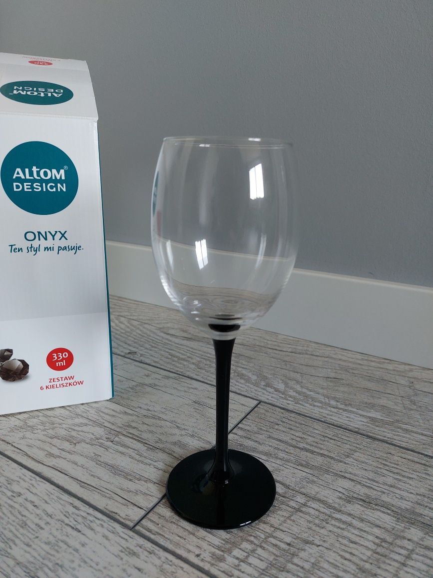 Kieliszki onyx do czerwonego wina 6 szt. Altom design