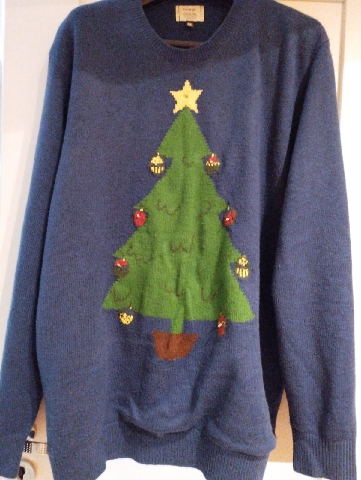 Sweter świąteczny rozmiar z metki 2 XL