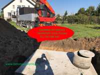 Szamba betonowe 2-14m3 zbiorniki zbiornik na deszczówkę gnojownicę