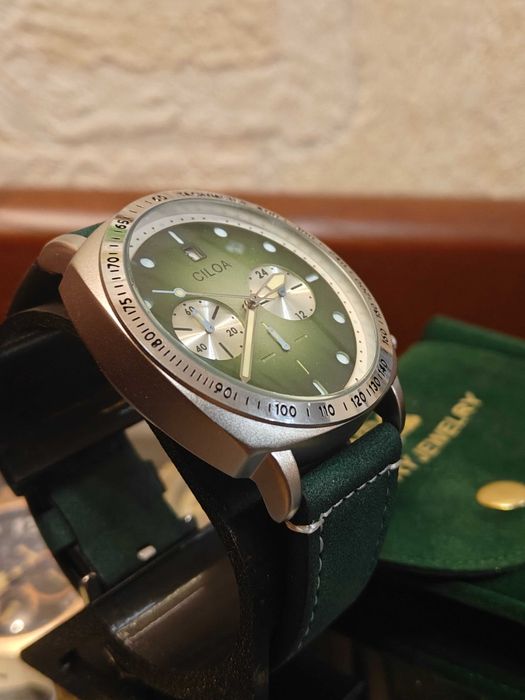 новые часы бренд CILOA хронометр дорожный чехол