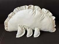 Poduszka Pieróg HAND MADE