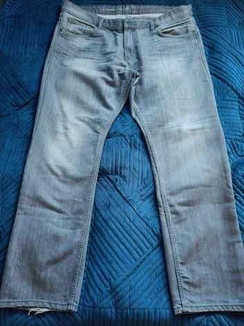 Spodnie męskie dżinsowe szare, rozm. 43/32, C&A