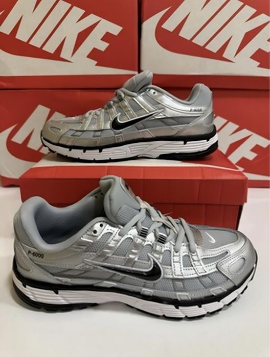 Nike P-6000 silver black