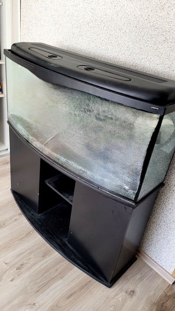 Akwarium 220 litrów z szafką