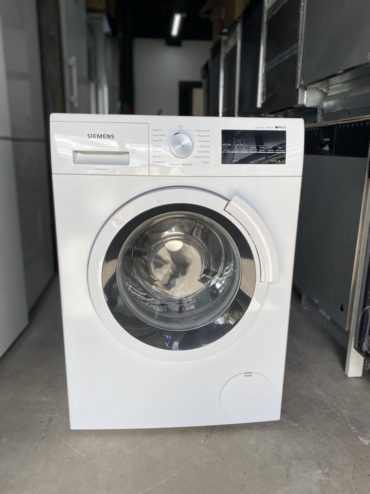 Вузька пральна машина Siemens WS12T440/04 | Німеччина, 6 кг, iSensoric