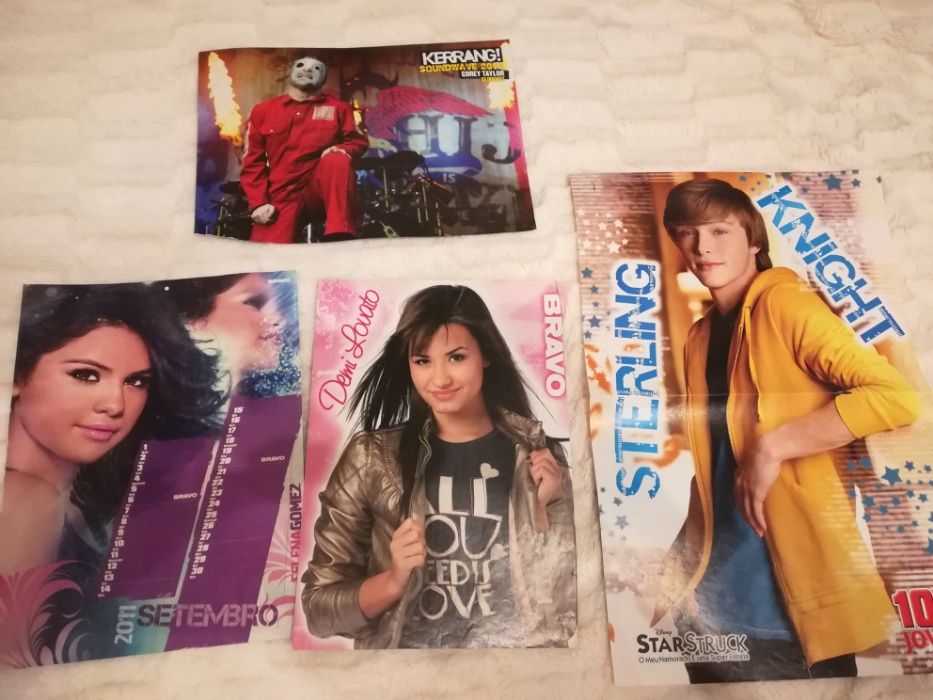 Conjunto de Posters de Celebridades/Famosos/Bandas