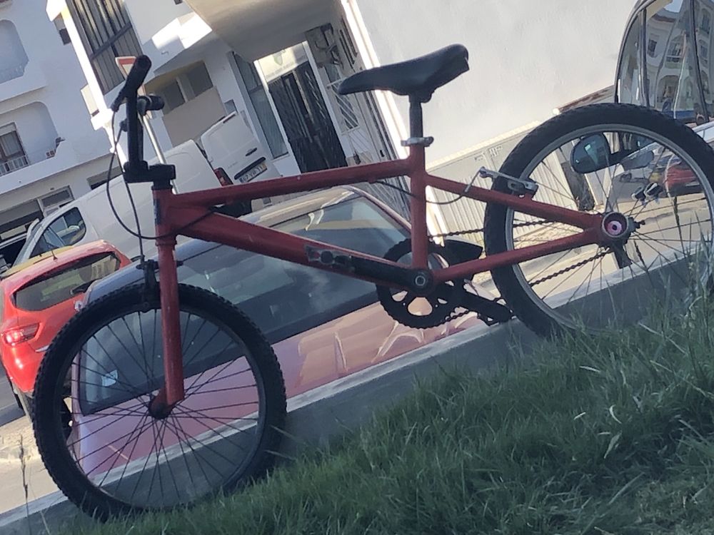 BMX em alumínio leve