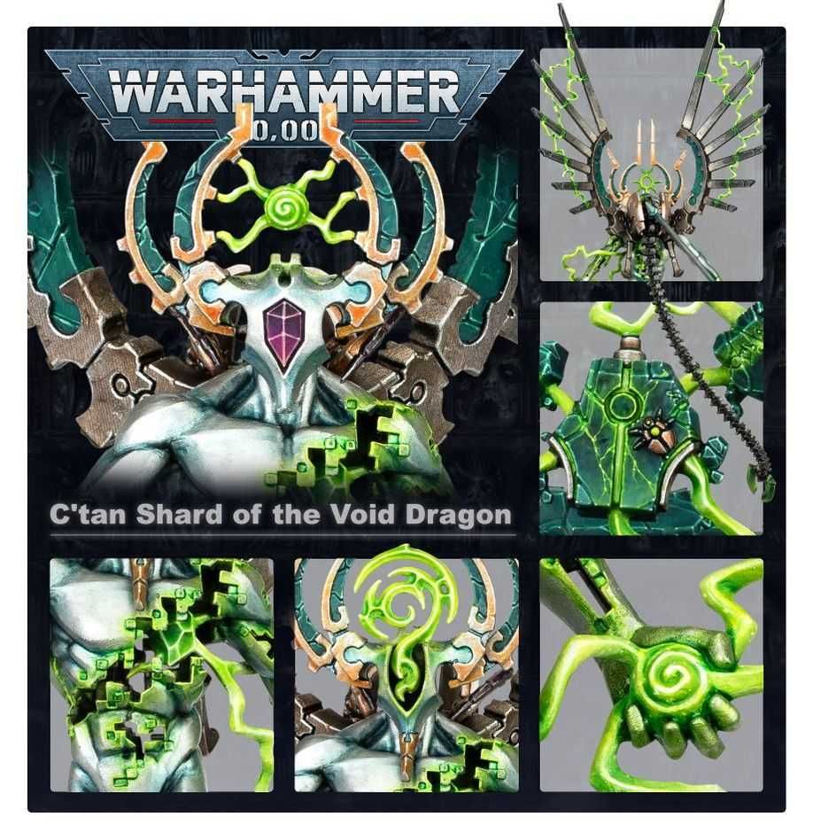 Warhammer 40000 Necrons C'tan Shard of the Void Dragon