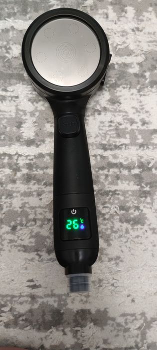 Przysniec ręcznej, wyświetlacz temperatury led