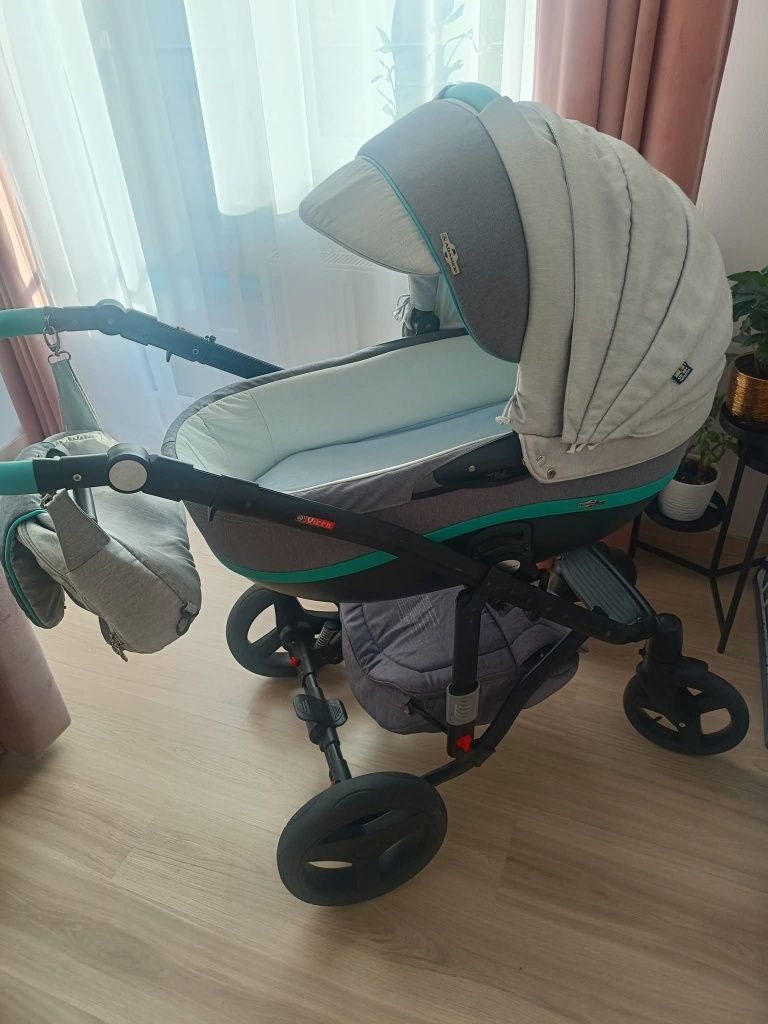 Sprzedam wózek Adamex Vicco 2w1 + nosidełko