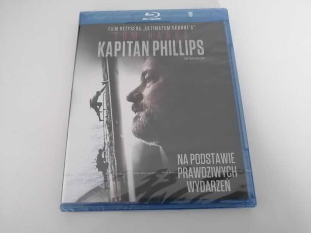 Film Kapitan Phillips Tom Hanks Barkhad Abdi Blu - ray Folia