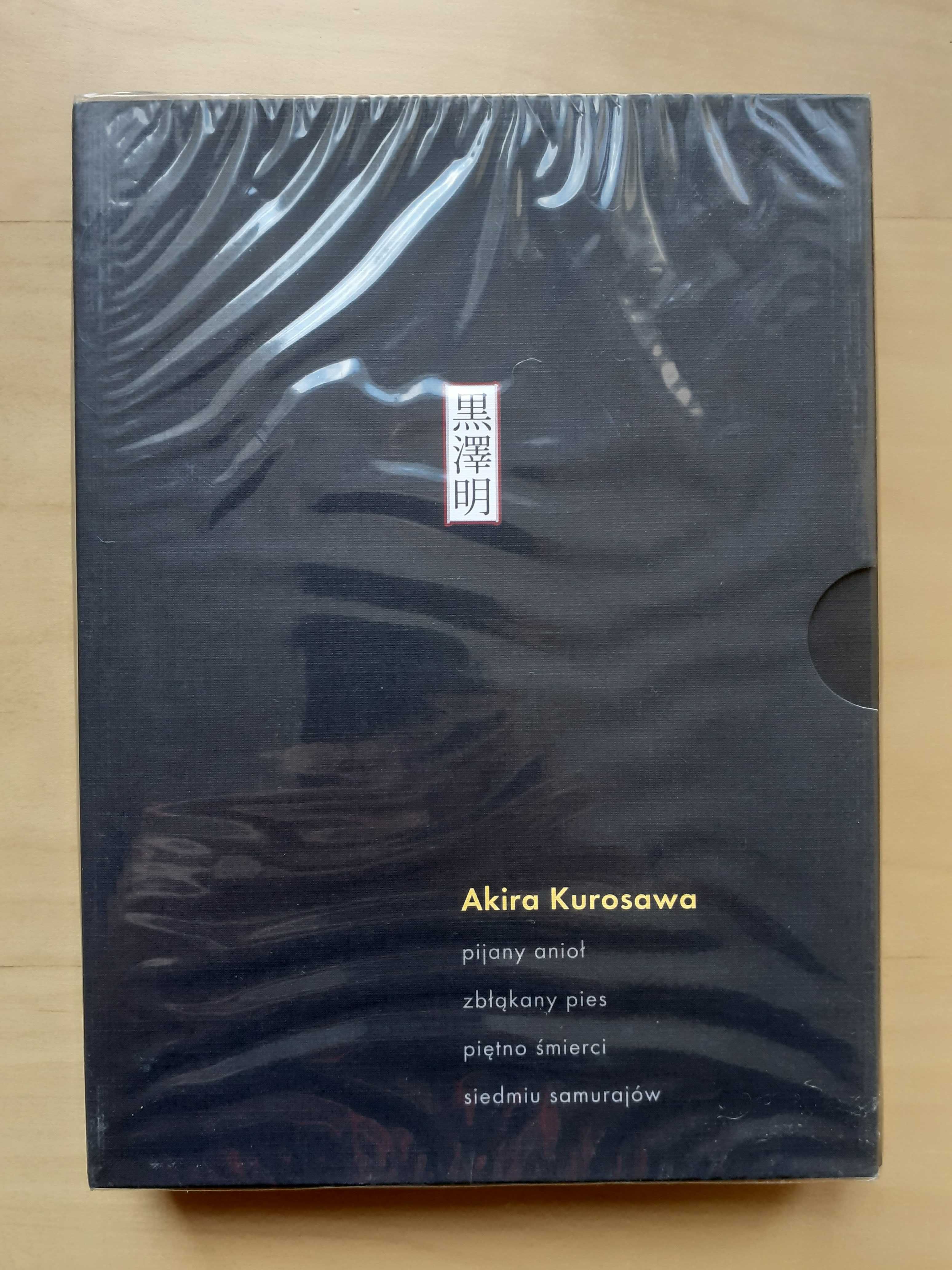 Akira Kurosawa Pijany anioł Zabłąkany pies Piętno ś. 7 samuraj.DVDnowe