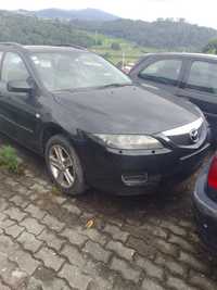 Mazda 6 para peças carrinha completa motor 2000 diesel completo