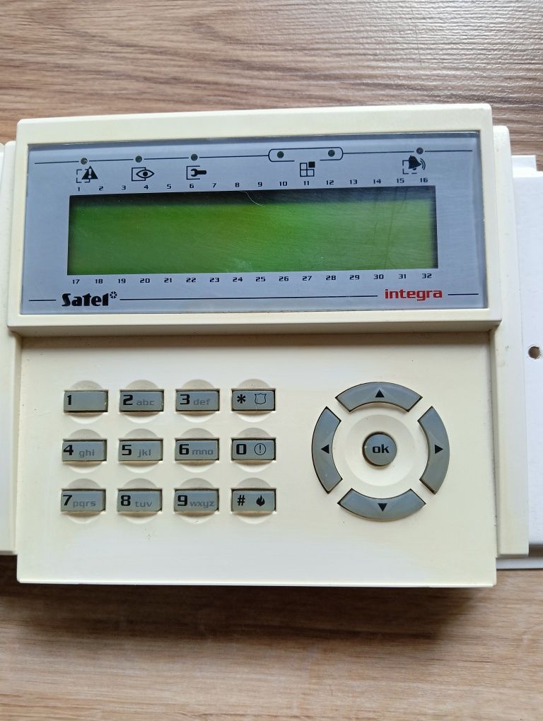 Manipulator LCD Satel Integra INT-KLCD GR