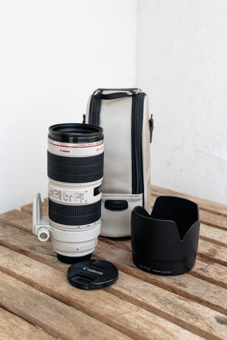 Canon EF 70-200mm f/2.8L IS II USM em muito bom estado