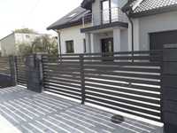 Bramy ogrodzenia balustrady