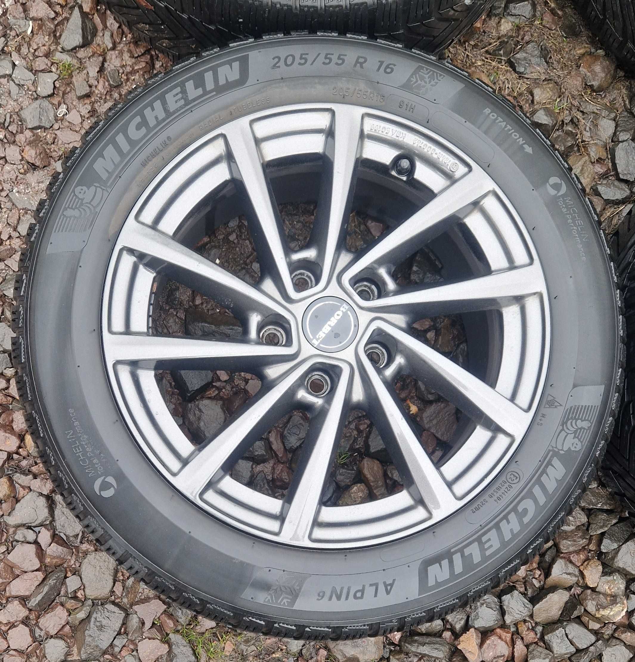 Felgi aluminiowe Audi Skoda VW Borbet V 5x112 7Jx16 ET48 Kpl.
