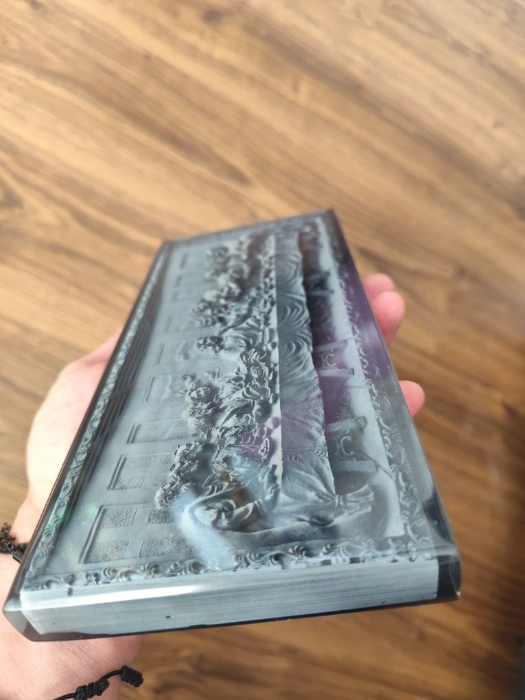 Ostatnia wieczerza 3D , za szkłem.