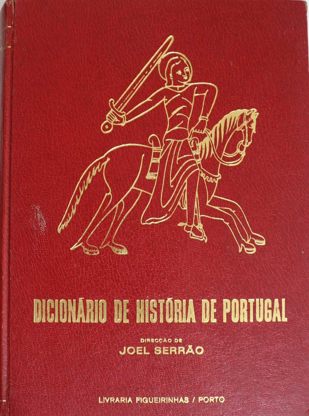Conjunto de 4 Livros "Dicionário de História de Portugal"