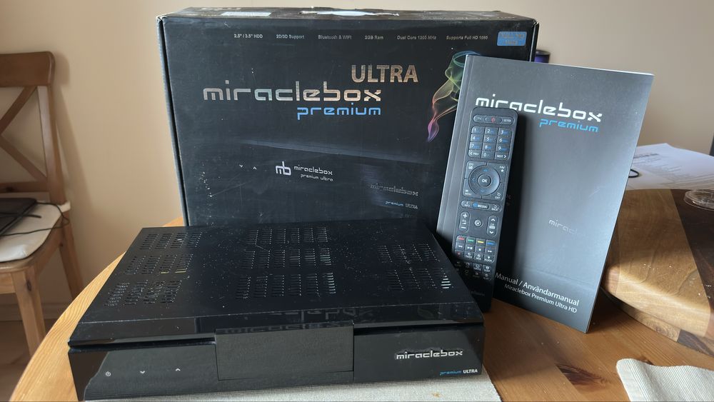 Tuner DVB-S2 Miraclebox premium Ultra