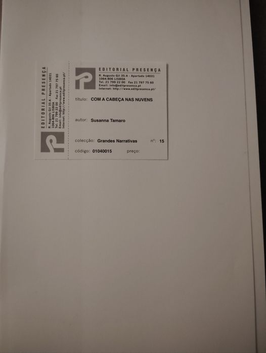 Livros da Escritora Susana Tamaro Usados