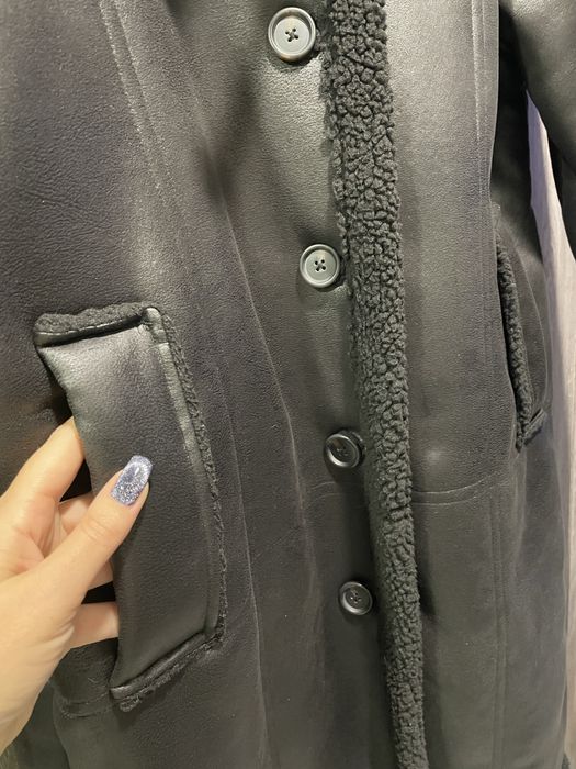 Дублянка зимова жіноча дубленка зимняя