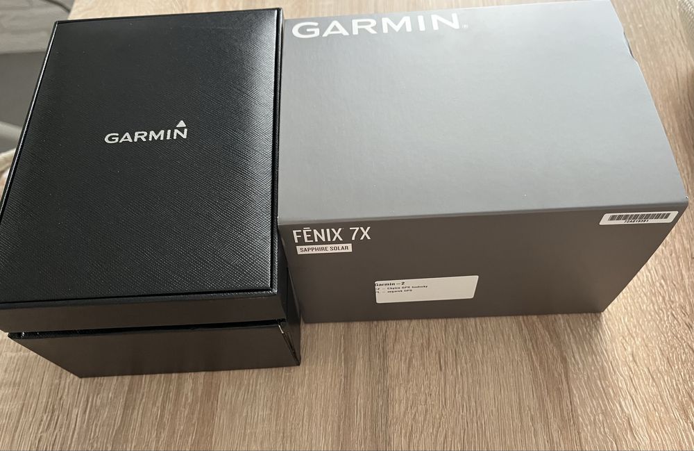 Garmin Fenix 7X sapphire solar